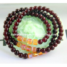 Natural Garnet Bracelet (XBL12968)